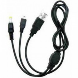 PSP Usb Power Cabo e Dados