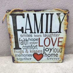 Placa em chapa com...