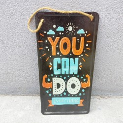 Placa em chapa com...