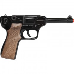 Pistola policia metal...