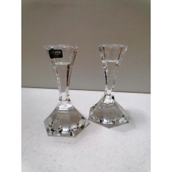 Castiçais em cristal Atlantis