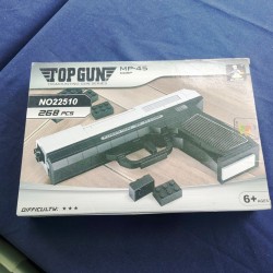 Top Gun tipo lego 268 peças...