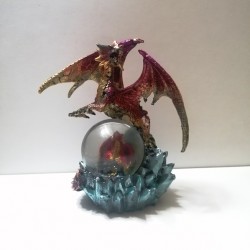 Figura Dragão Vermelho -...