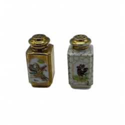Dois Saleiros em Porcelana...