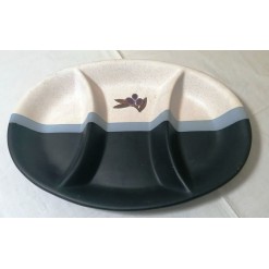 Taça oval para acepipes