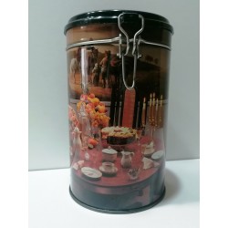 Caixa café anos 80 redonda